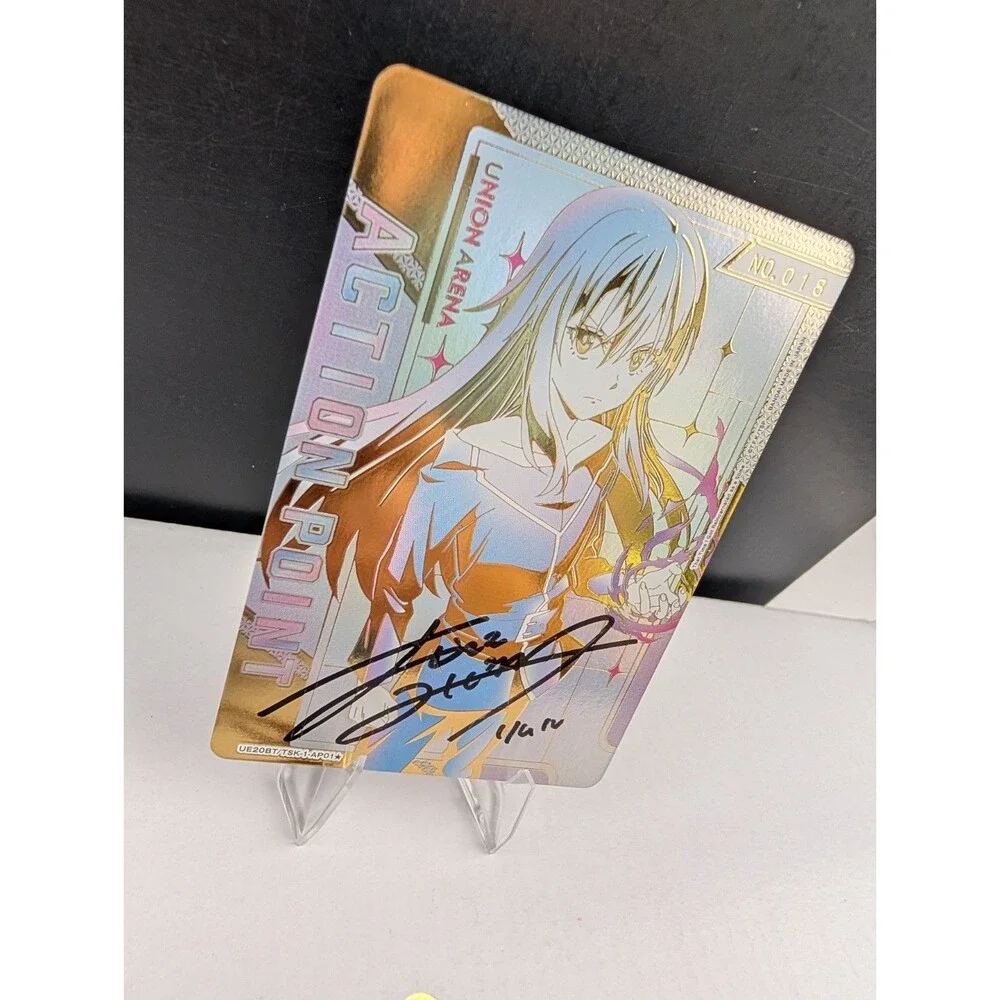 Rimuru Tempest Union Arena Action Point UE20BT/TSK-1-AP01* NO.01 Autographed #18